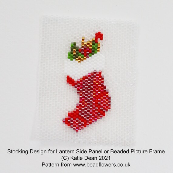 Beaded christmas stocking patterns discount