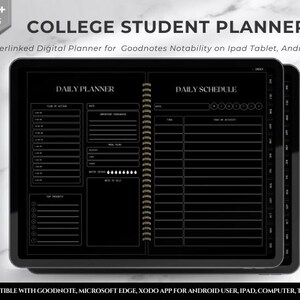 Best Academic Planner, Academic Planner, Daily Goal Planner, Student Planner, Digital Download, Digital Planner, Best Digital Planner