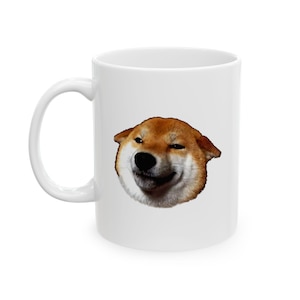 Caneca Shiba, Cute Shiba Inu (11oz, 15oz)