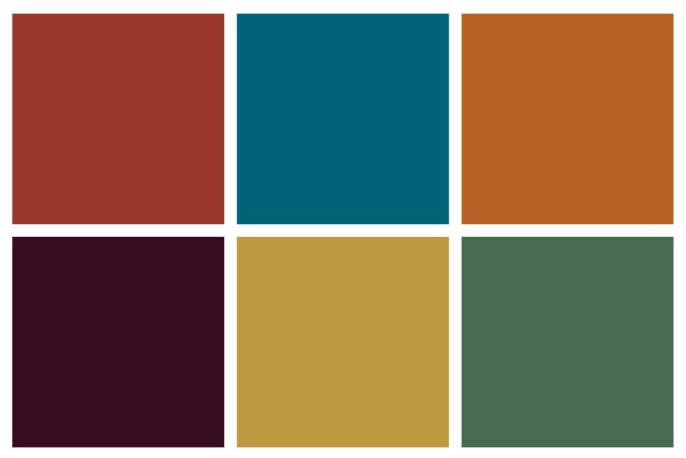 Fabric Paint Set Mediterranean Colors Starter Set Fabric Printing