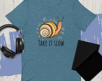T-Shirt Unisex  - Cute snail
