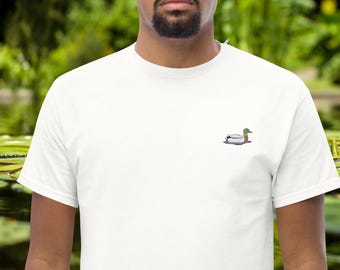 Classic tee (Unisex) - Embroided Mallard