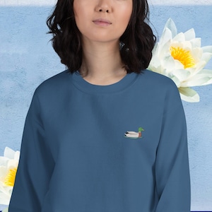 Sweatshirt (Unisex) - Embroided Mallard