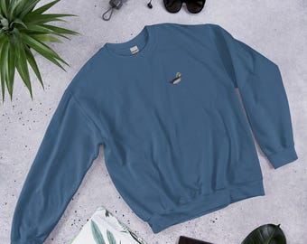 Sweatshirt (Unisex) - Embroided Wood Duck