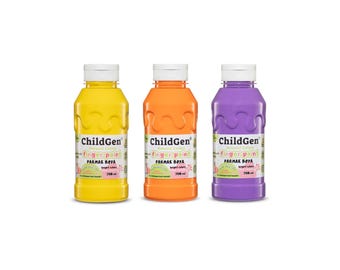 ChildGen Washable Finger Paint | Non-Toxic, Set of 3 (350 ml)