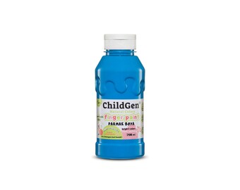 ChildGen Organic Washable Finger Paint | Non-Toxic, Bright Colors