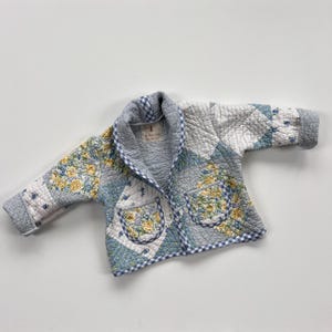 Handmade Vintage Quilt Toddler Coat - Size 2T