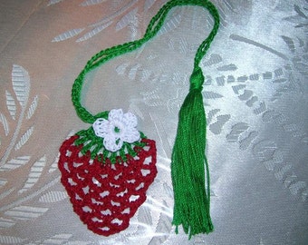 Berry Cook-Book Strawberry Bookmark Gift