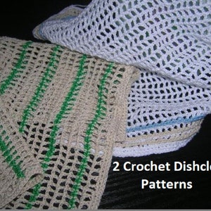Crochet Patterns Kitchen Dishcloth