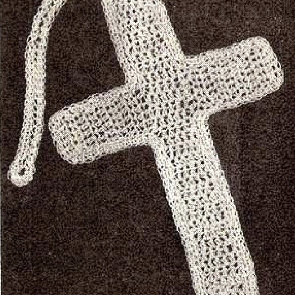 Bible Bookmark Crochet Pattern, Crochet Cross Book Mark Patterns
