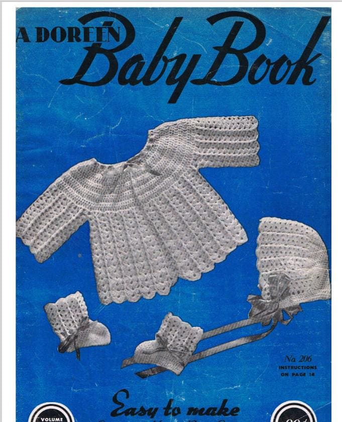 30 Crochet Sweater Patterns to Stitch Cozy Pullovers, Cardigans, and Statement Layers 14 Vintage Baby Ensembles Crochet Pattern