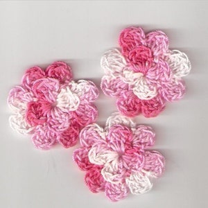 Crochet  Craft Decorations Pattern Rose