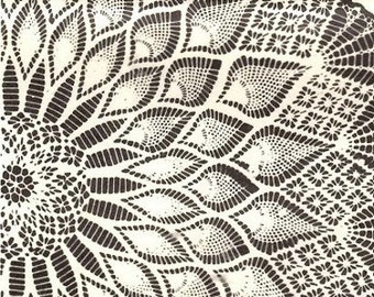 Spinnennetz Häkelanleitung Tischdecke Häkeln Pdf 7520 Ananas Muster Alice Brooks