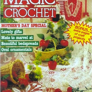1986 Magic Crochet #41 Magazine