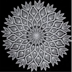 Crochet Table, Large Crochet Topper Pineapple Crochet Large Table Cloth