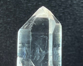 Arkansas Lemurian Triple Transmission Prism Crystal W/ Titanium Inclusions ARTI3005 Are You Seeking To Connect With Your Higher Self?