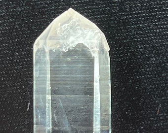 Whitecap Arkansas Lemurian Natural Prism Transmission Crystal W/ Titanium Inclusions AWC2006 Wonderful For Those Who Seek Celestial Guidance