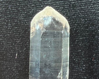 Whitecap Arkansas Lemurian Natural Prism Grounding Crystal with Titanium Inclusions AWC2007 Wonderful For Those Who Seek Celestial Guidance