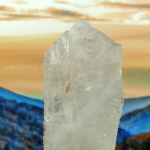 Self-Healed Crystal Shard Arkansas Lemurian Quartz SXTL110 Bringing Energies of Perseverance, Patience, Completion & Perfection