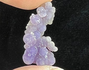 Grape Agate Chalcedony Crystal Cluster GA106 Bring Amazing Calm And Feelings Of Peace, Unity, Spiritual Bliss And Upliftment