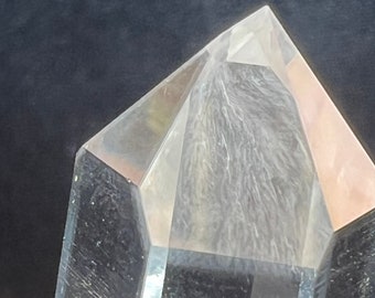 Arkansas Lemurian Transmission Warrior Prism Crystal W/ Titanium Inclusions ARTI3008 Are You Seeking To Connect With Your Higher Self?