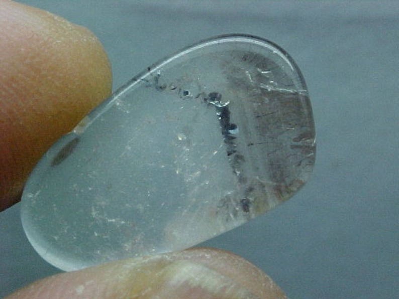 Agape Crystal Sacred Seven Quartz Slice Super Fine Minerals For Wire Wrapping 047 image 1