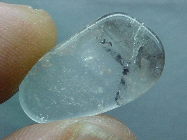 Agape Crystal Sacred Seven Quartz Slice Super Fine Minerals For Wire Wrapping 047 image 2