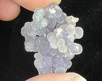 Grape Agate Chalcedony Crystal Cluster GA105 Bring Amazing Calm And Feelings Of Peace, Unity, Spiritual Bliss And Upliftment
