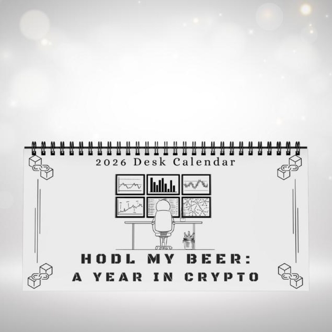 Funny Crypto Desk Calendar 2026,cryptocurrency,gift for Crypto  Enthusiasts,tech Gift,funny Gift for Brother,gift for Husband,brother in  Law - Etsy