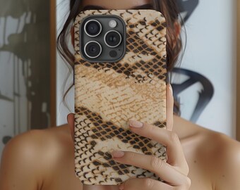 Snakeskin Phone case,Tough phone Case,Animal print phone cover,iPhone case,Phone cover,cell phone cover,cool aesthetic phone case snakeskin