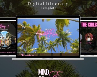 Vacation Itinerary Template (Blank)