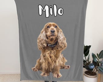 Personalized Photo Flannel Blanket – Custom Family Throw Gift