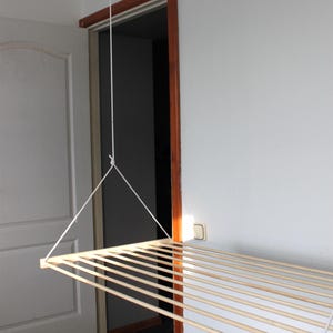 Ceiling Hanging Clothes Drying Rack: Space-Saving Laundry Solution