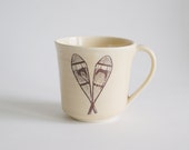 Snowshoe, Porcelain Mug