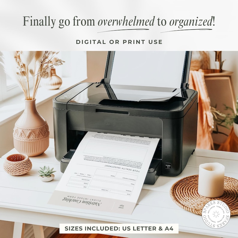 Health Coaching Onboarding Template Bundle, Nutrition Coach Welcome Packet, Intake Forms, Contract Agreement, Services & Pricing Guide Canva