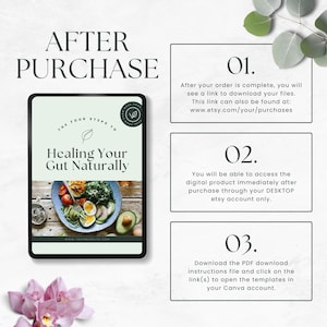 The Four Steps to Healing Your Gut Naturally, Gut Health Guide, Food ...