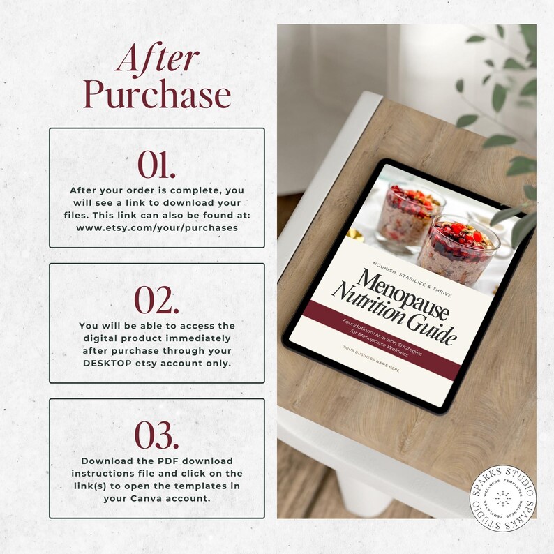 Menopause Nutrition Guide, High Protein Recipes for Menopause, Canva Ebook Templates, Perimenopause Diet Plan, Hormone Health Coach Bundle