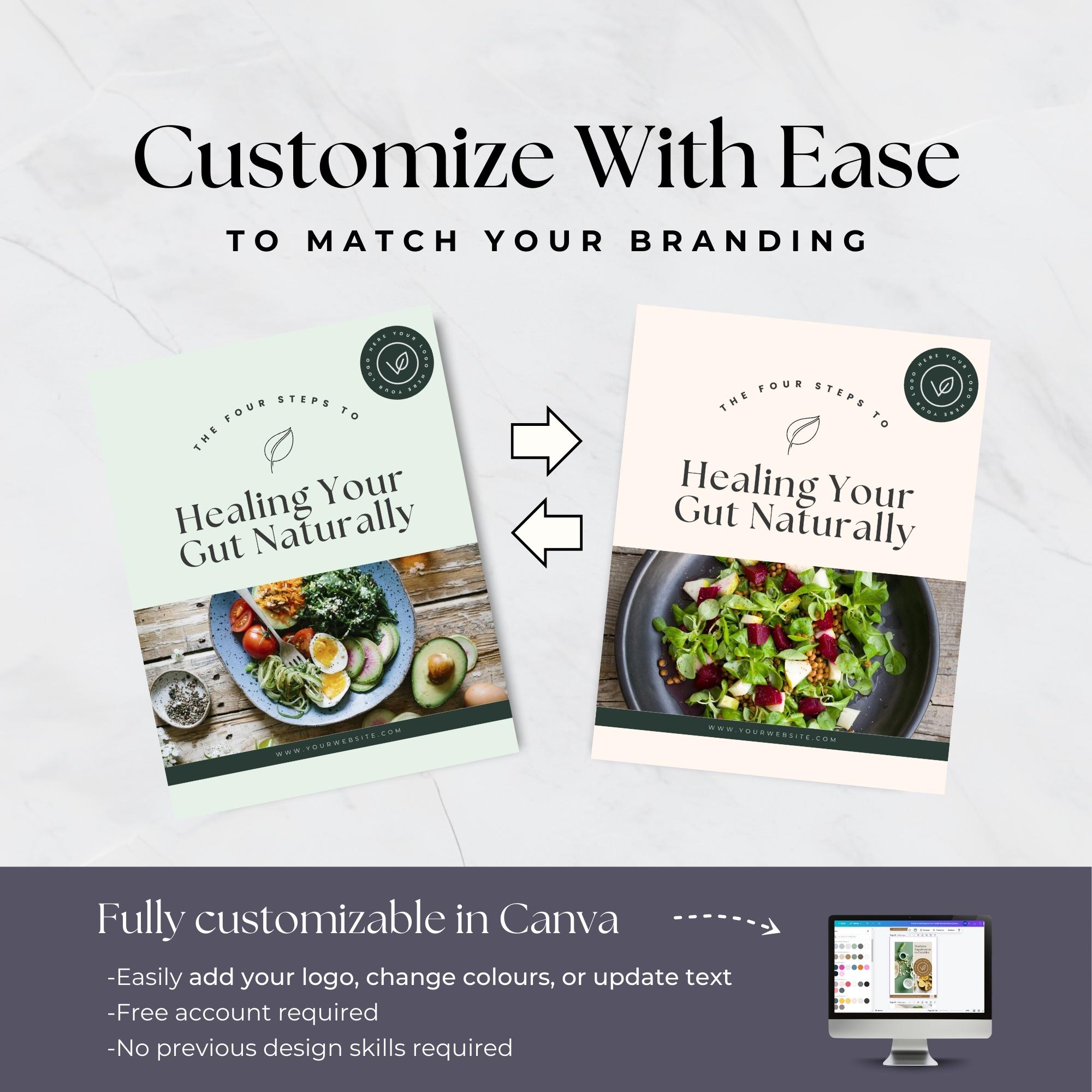 The Four Steps to Healing Your Gut Naturally, Gut Health Guide, Food ...