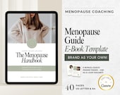Menopause Ebook Template, Menopause Guide, Hormone Health Coach Template, Perimenopause Coach Digital Printable Canva, Fitness & Nutrition