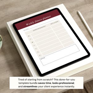 Wellness Tracker for Women - Menopause Coaching Planner - Habit Tracker - Symptom Log - Printable Fitness Tracker Bundle - Hormone Health