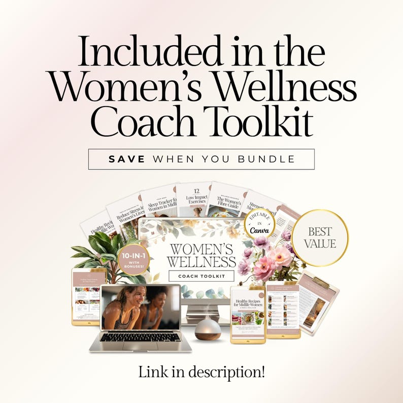 Energy Reset Challenge Canva Template (7 Days) for Health & Wellness ...