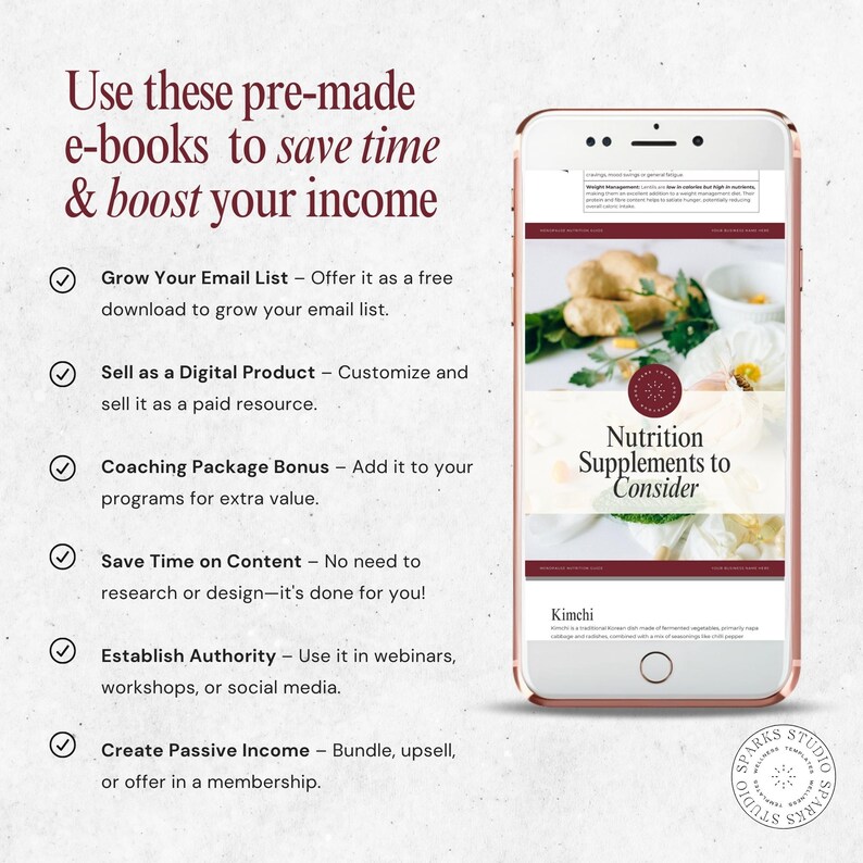 Menopause Nutrition Guide, High Protein Recipes for Menopause, Canva Ebook Templates, Perimenopause Diet Plan, Hormone Health Coach Bundle