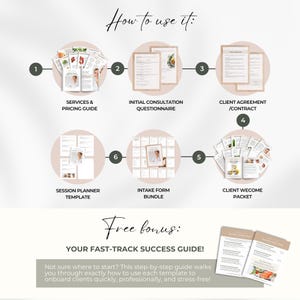 Health Coaching Onboarding Template Bundle, Nutrition Coach Welcome Packet, Intake Forms, Contract Agreement, Services & Pricing Guide Canva