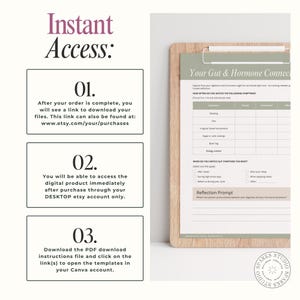 Menopause Worksheets - Canva Templates - Hormone Health - Symptom Tracker - Coaching Toolkit - Perimenopause Support - Client Resource