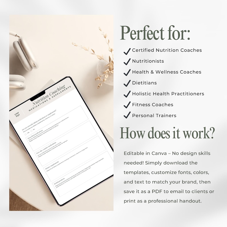 Health Coaching Onboarding Template Bundle, Nutrition Coach Welcome Packet, Intake Forms, Contract Agreement, Services & Pricing Guide Canva