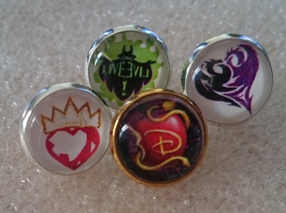 Disney descendants earrings deals