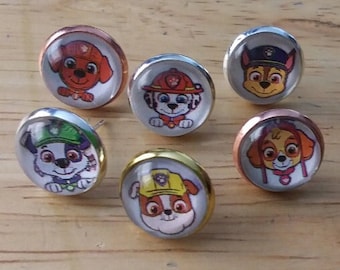Dog Earrings, Puppy Earrings, Gifts for Little Girls, Novelty Earrings,