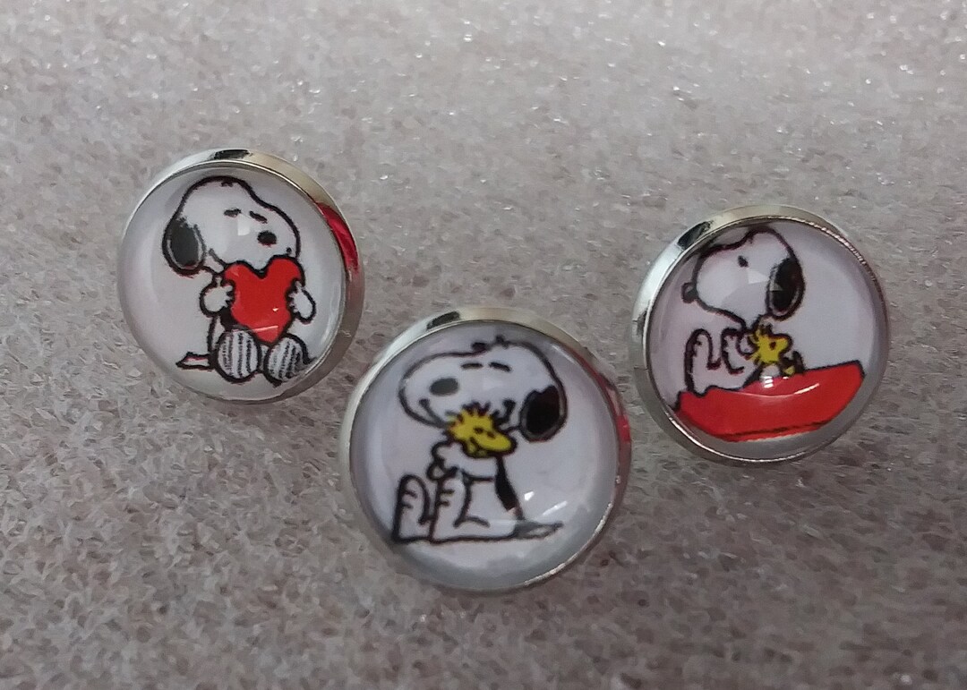 Snoopy Earrings, Peanut Earrings, Woodstock Earrings, Gifts for Her Etsy