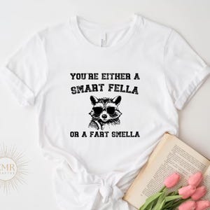 Are You A Smart Fella Shirt, Retro Cartoon T Shirt, Weird T Shirt, Meme T Shirt, Trash Panda T Shirt, Unisex