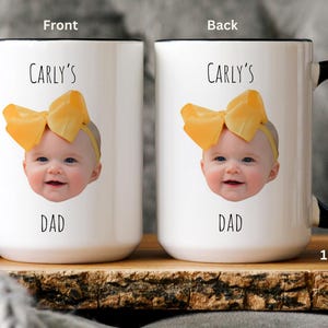 Custom Photo Coffee Mug, Gift for Grandpa, Gift for Mom, Personalized Mug, Gift for Him, Mug for Grandma, Custom Photo Mug, Gift for Dad